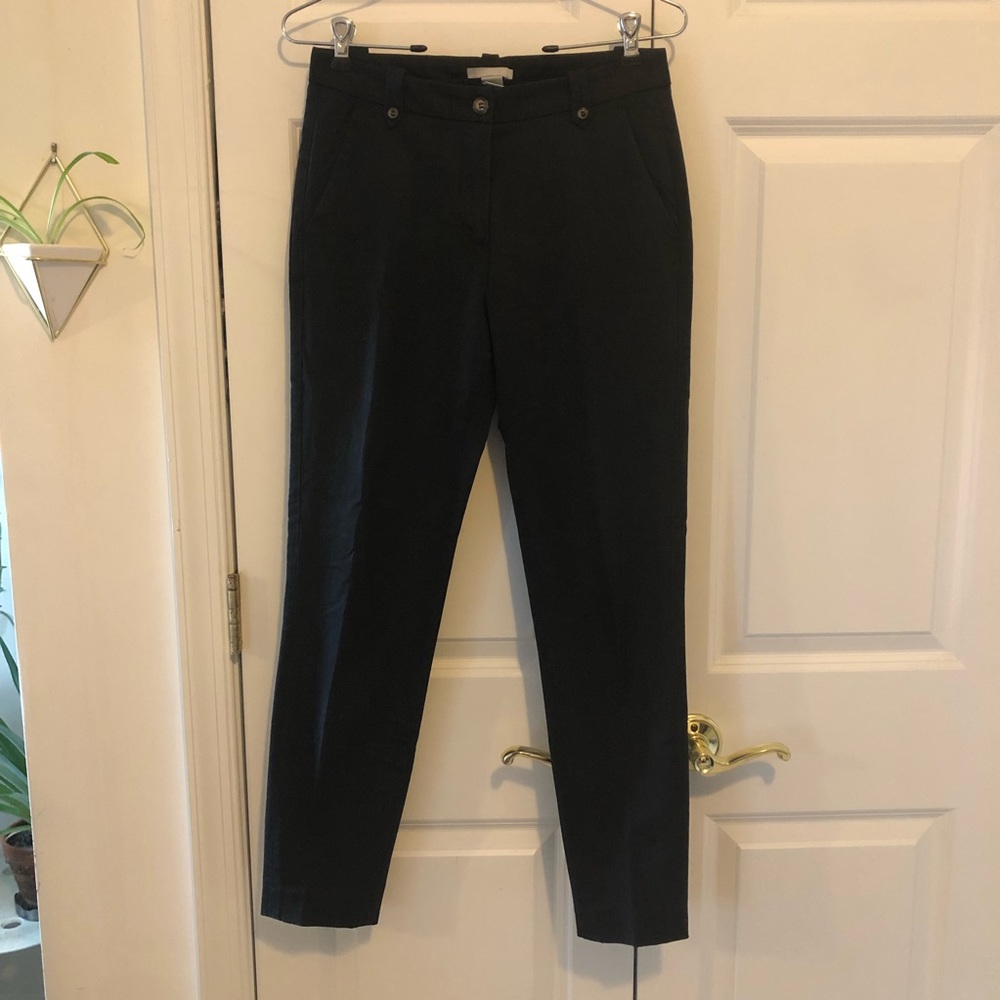H&M | Black Chino Work Pants Size 4
